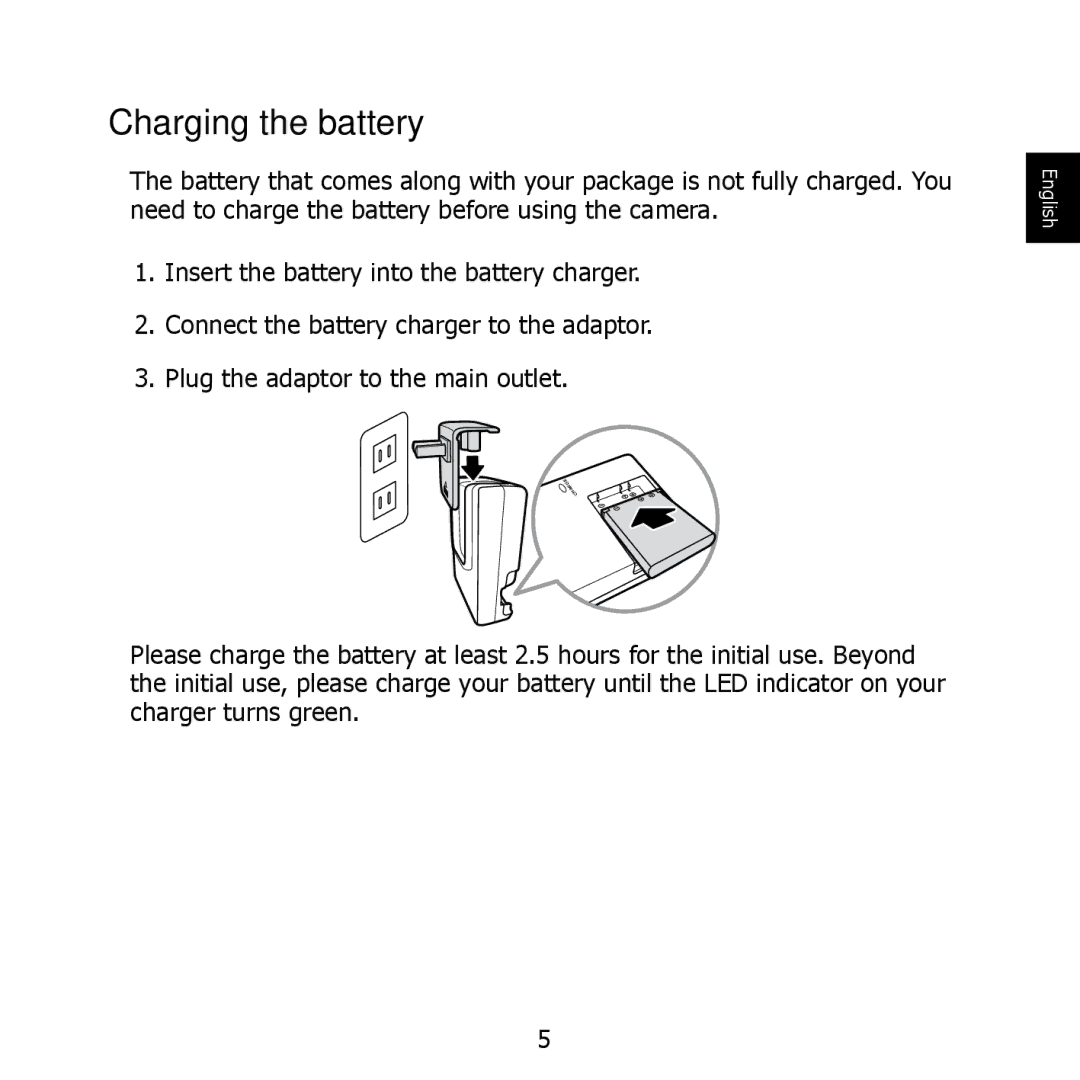 HP PW550 manual Charging the battery 