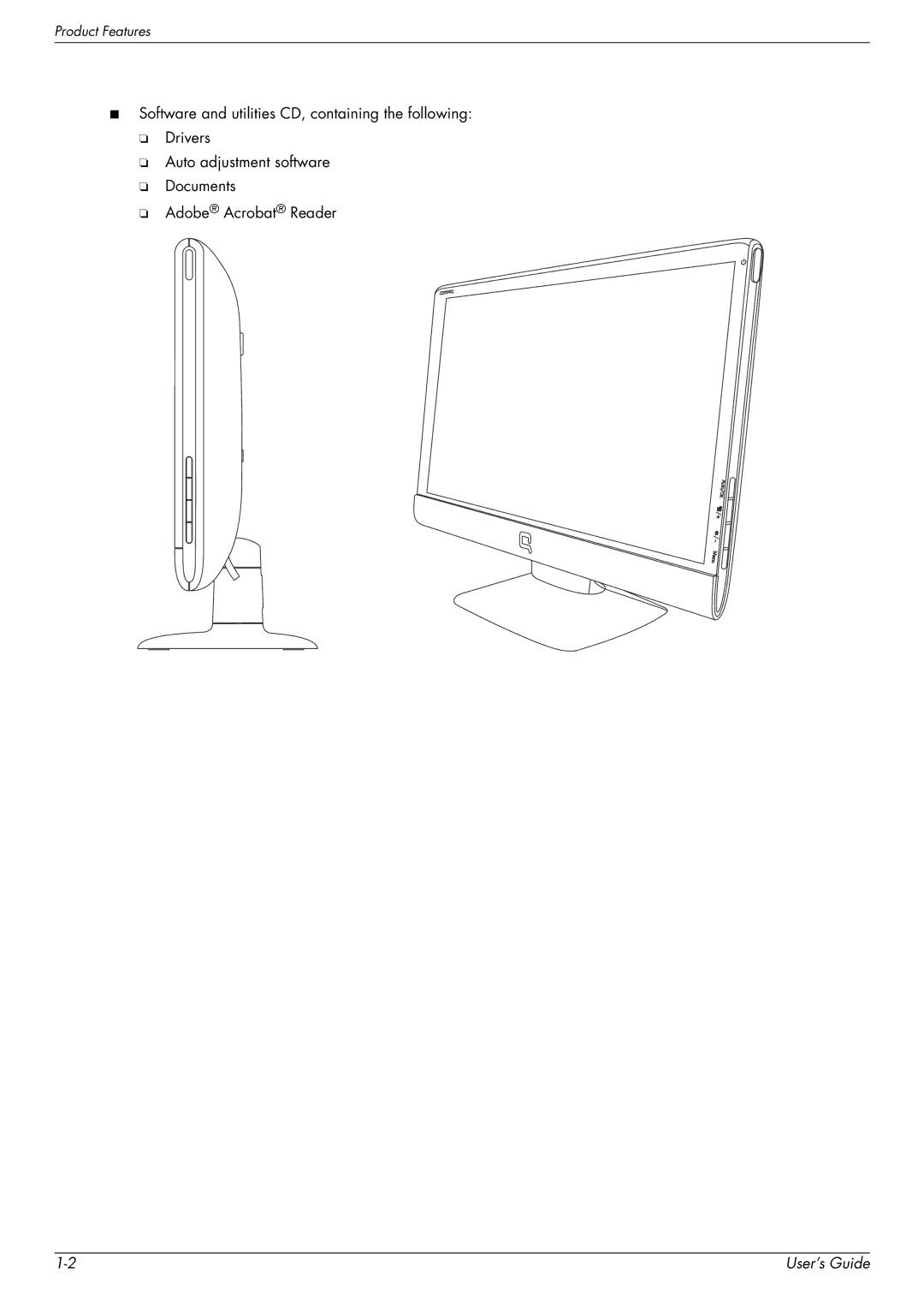 HP Q2159, Q1859, Q2009 manual Product Features 