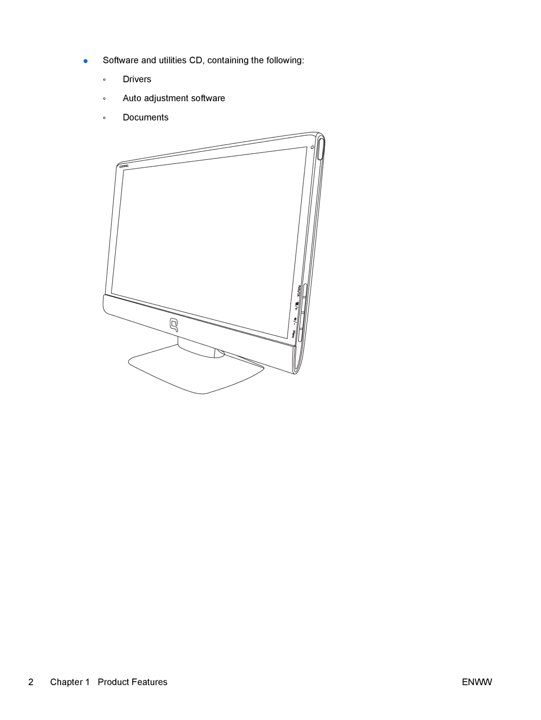 HP Q2210S, Q2010S, Q1910S manual Enww 