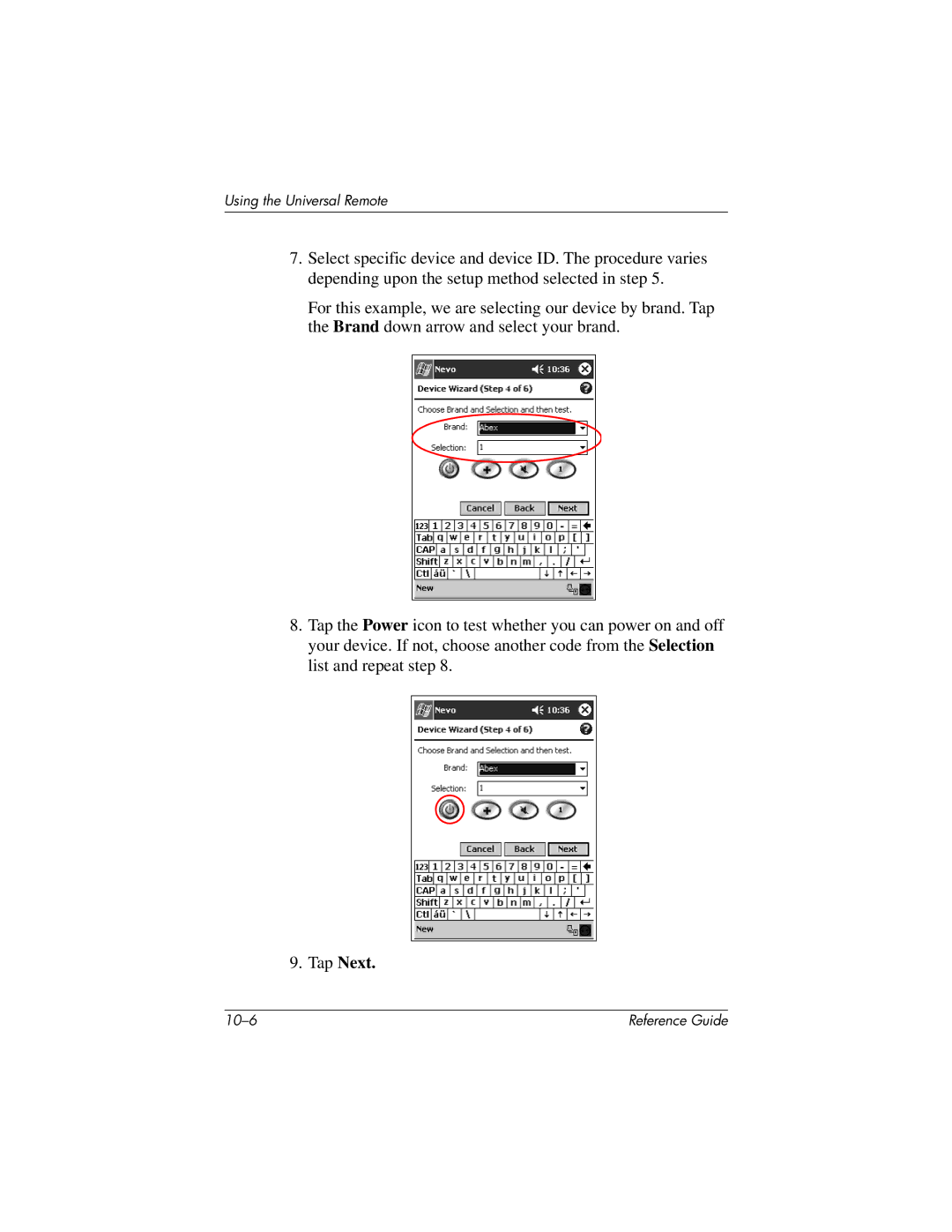 HP QuickSpecs h5400 manual 10-6 