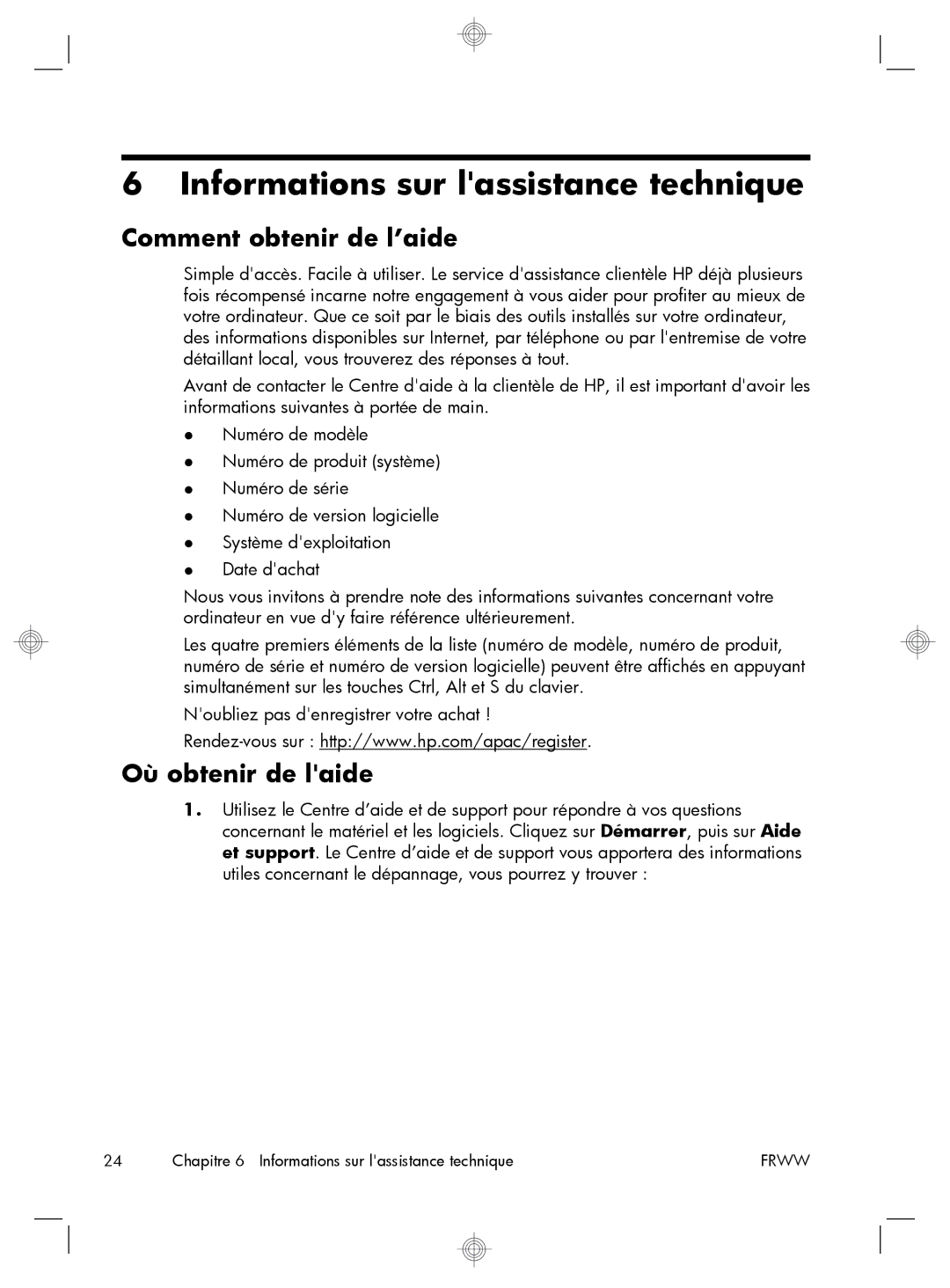 HP P7-1269c, QW694AA, P7-1241 manual Informations sur lassistance technique, Comment obtenir de l’aide, Où obtenir de laide 