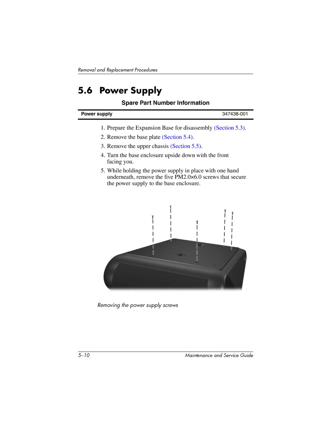 HP R3006AP, R3065US, R3070US, R3060US, R3050US, R3056RS, R3050EA, R3060EA, R3057EA Power Supply, Spare Part Number Information 