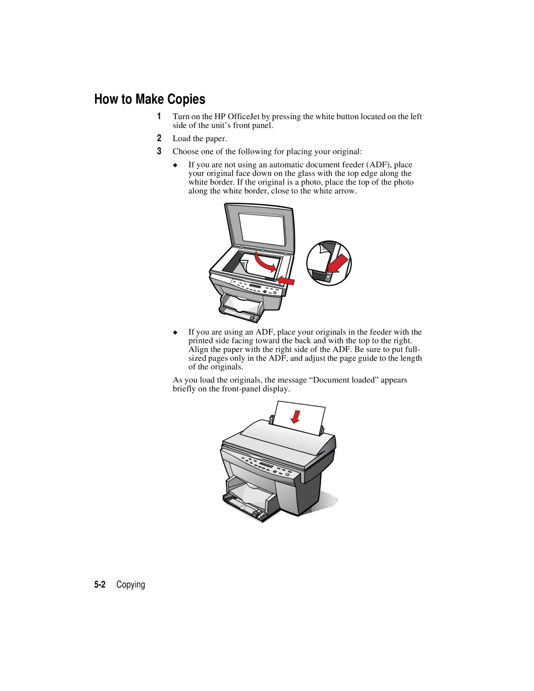 HP r40, r65 manual How to Make Copies, 2Copying 