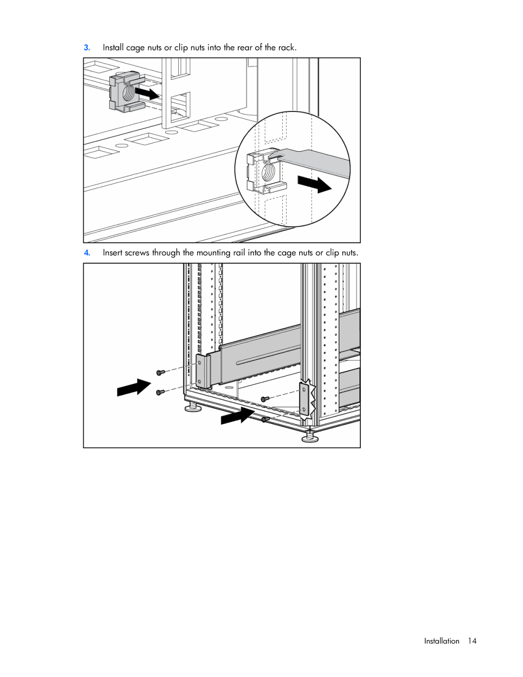 HP R5500 manual Installation 