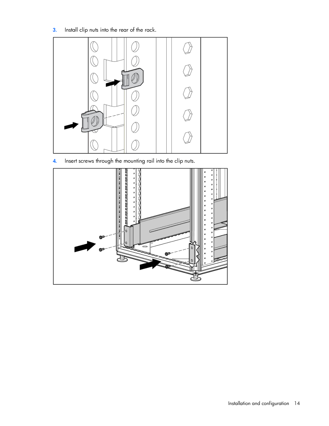 HP R7000 manual Installation and configuration 