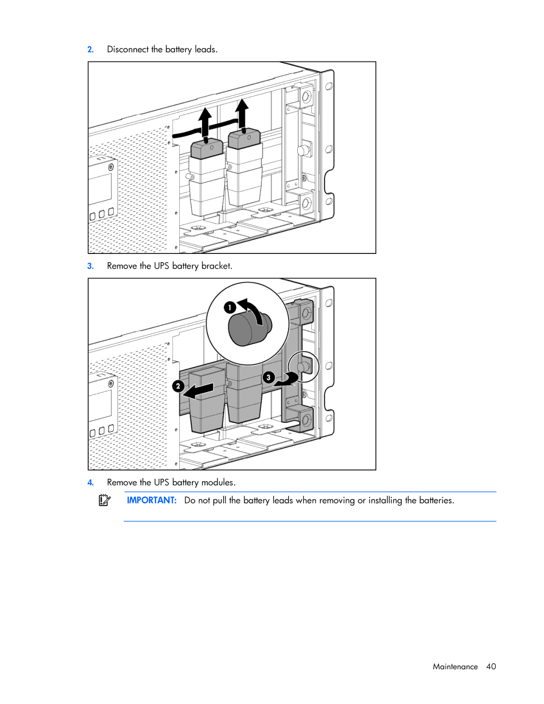 HP R7000 manual Maintenance 