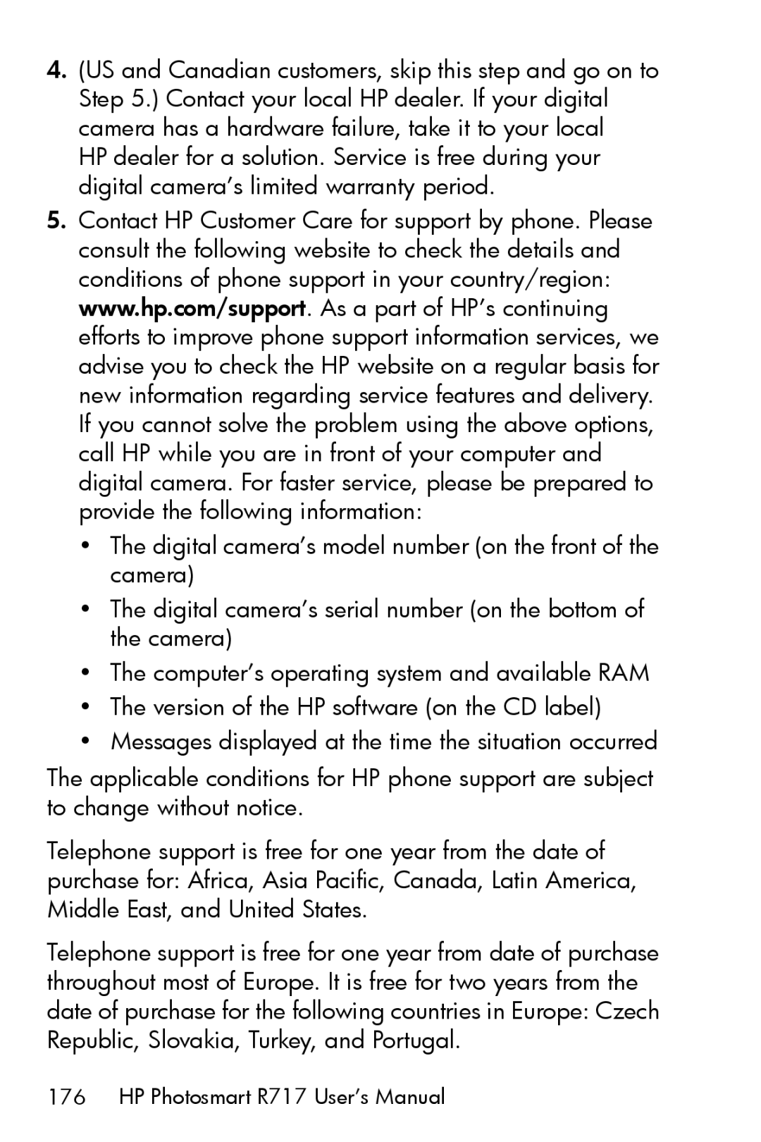 HP R717 manual 