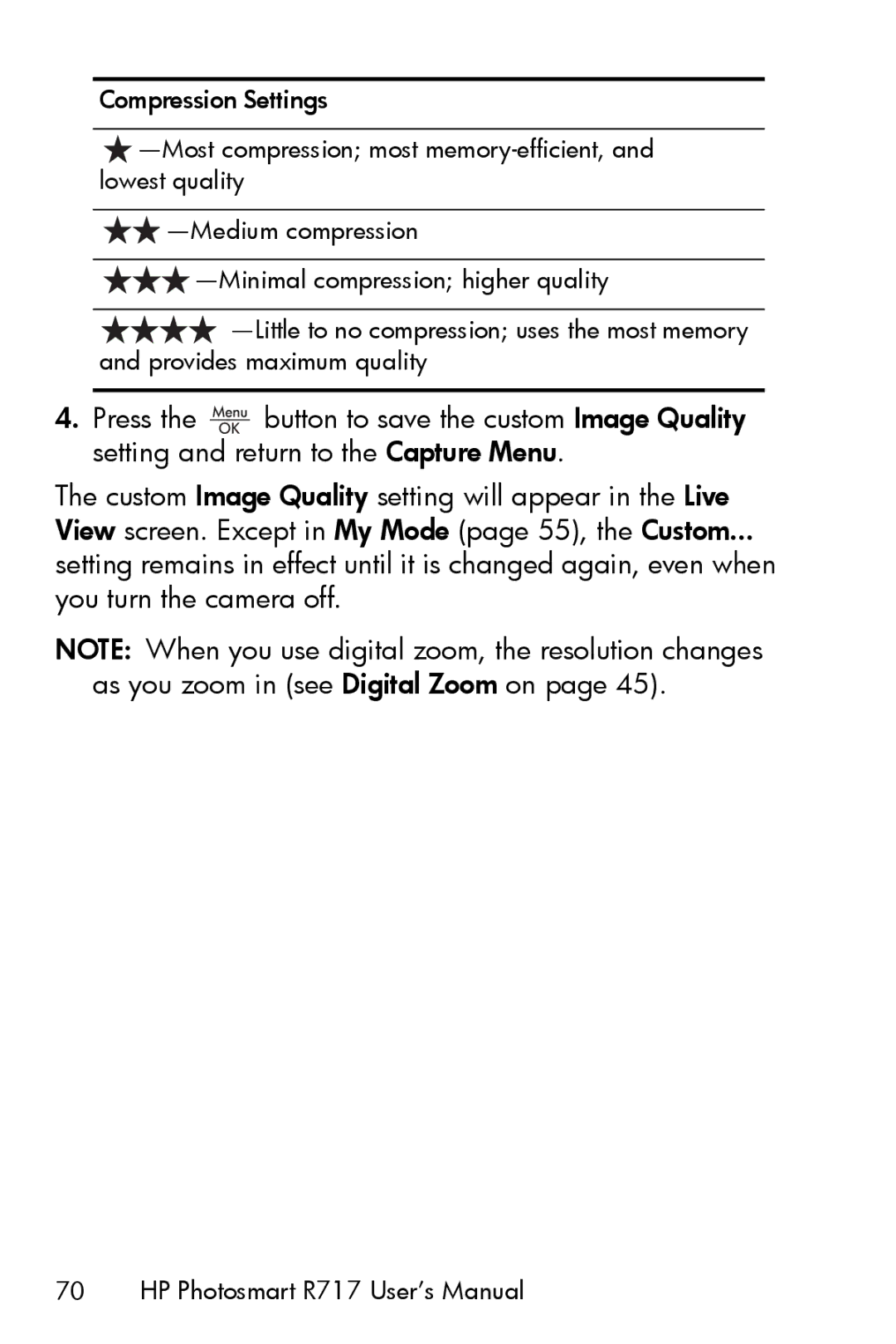 HP manual HP Photosmart R717 User’s Manual 