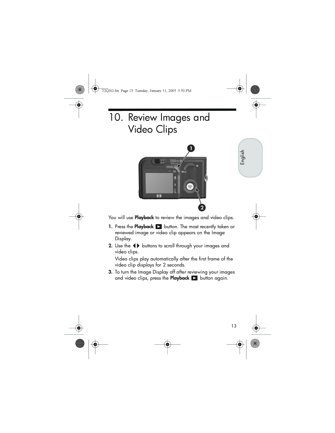 HP R717 manual Review Images and Video Clips 