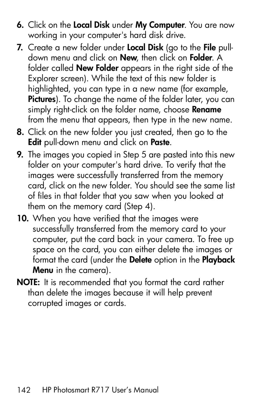 HP manual HP Photosmart R717 User’s Manual 