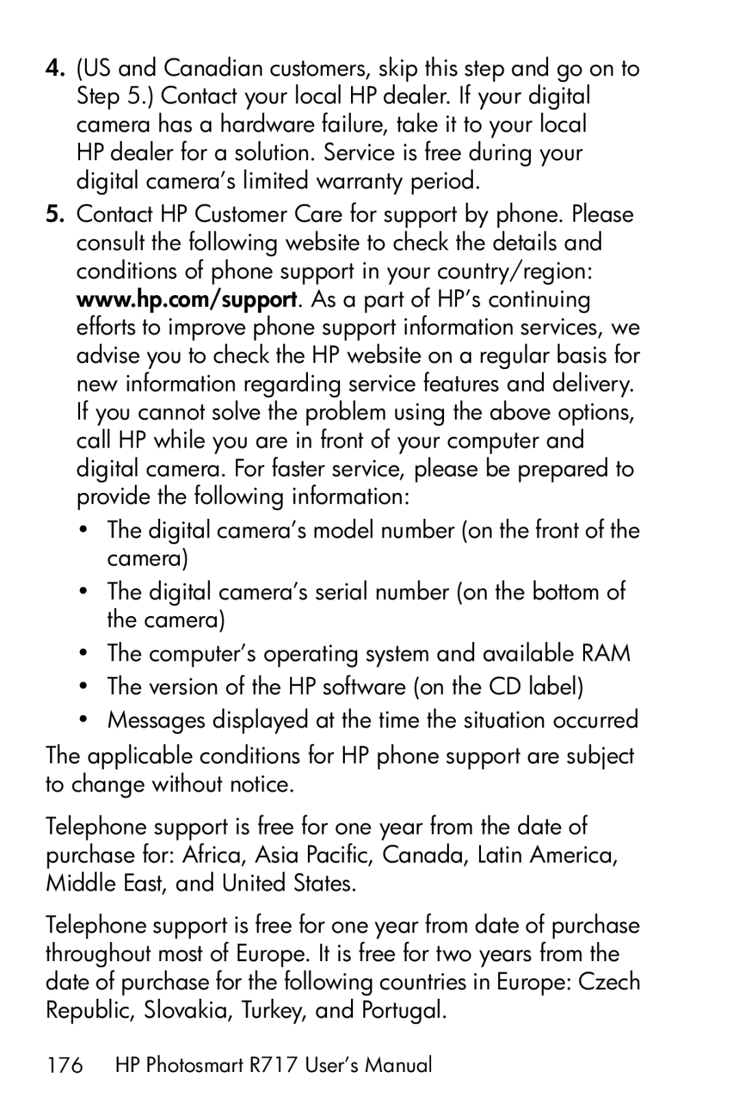 HP R717 manual 