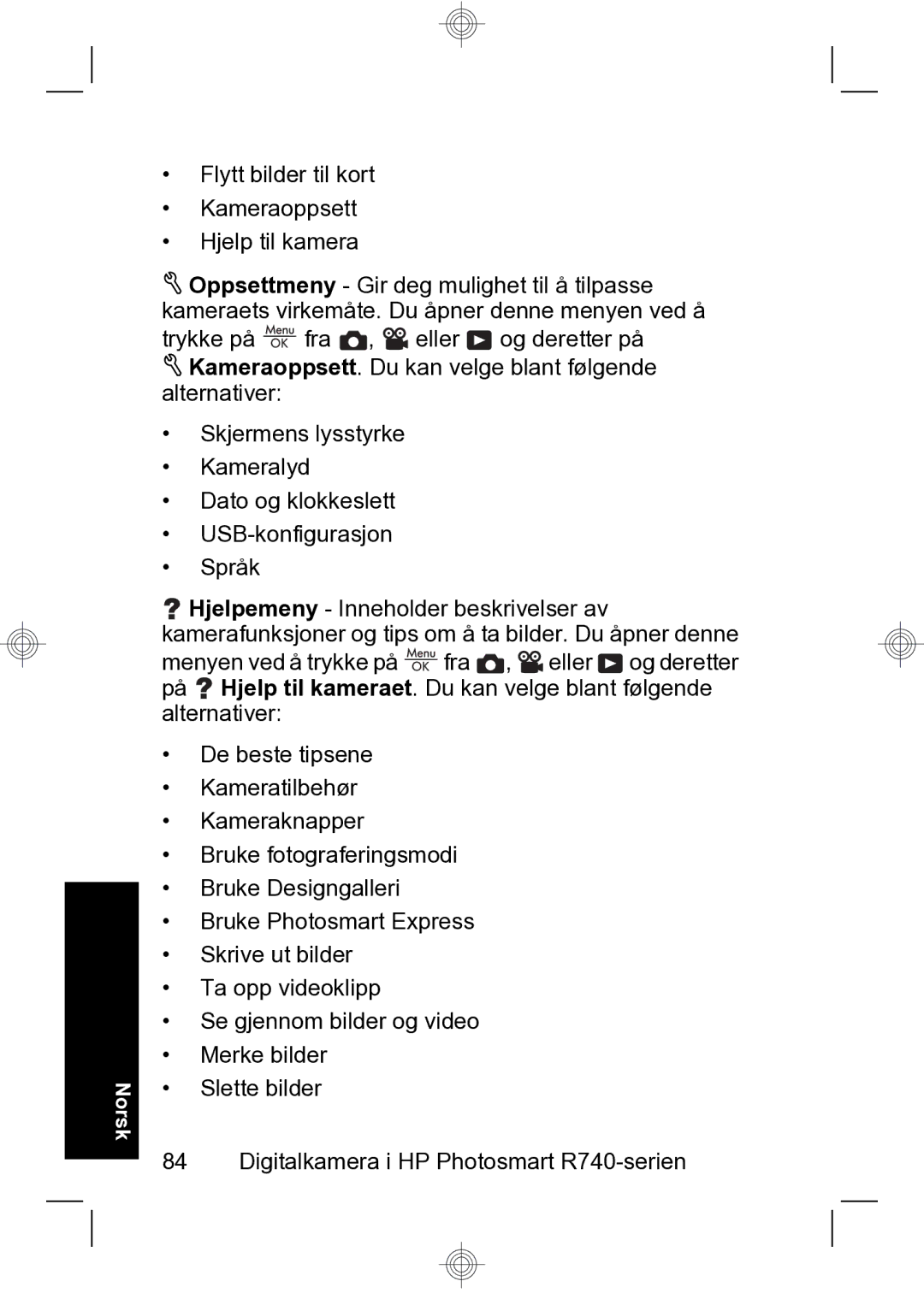 HP R740 manual Norsk 