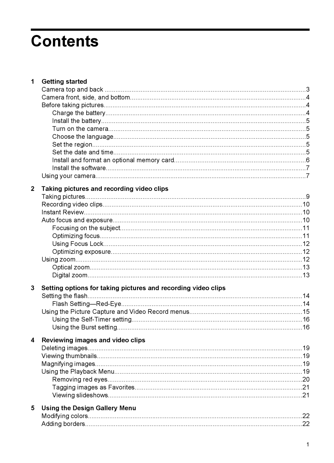 HP R742 manual Contents 