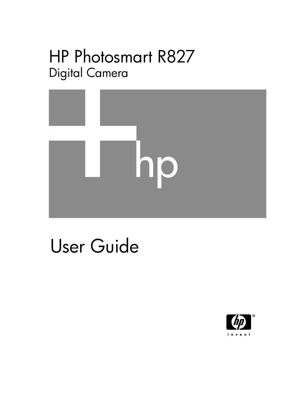 HP R827 manual User Guide 