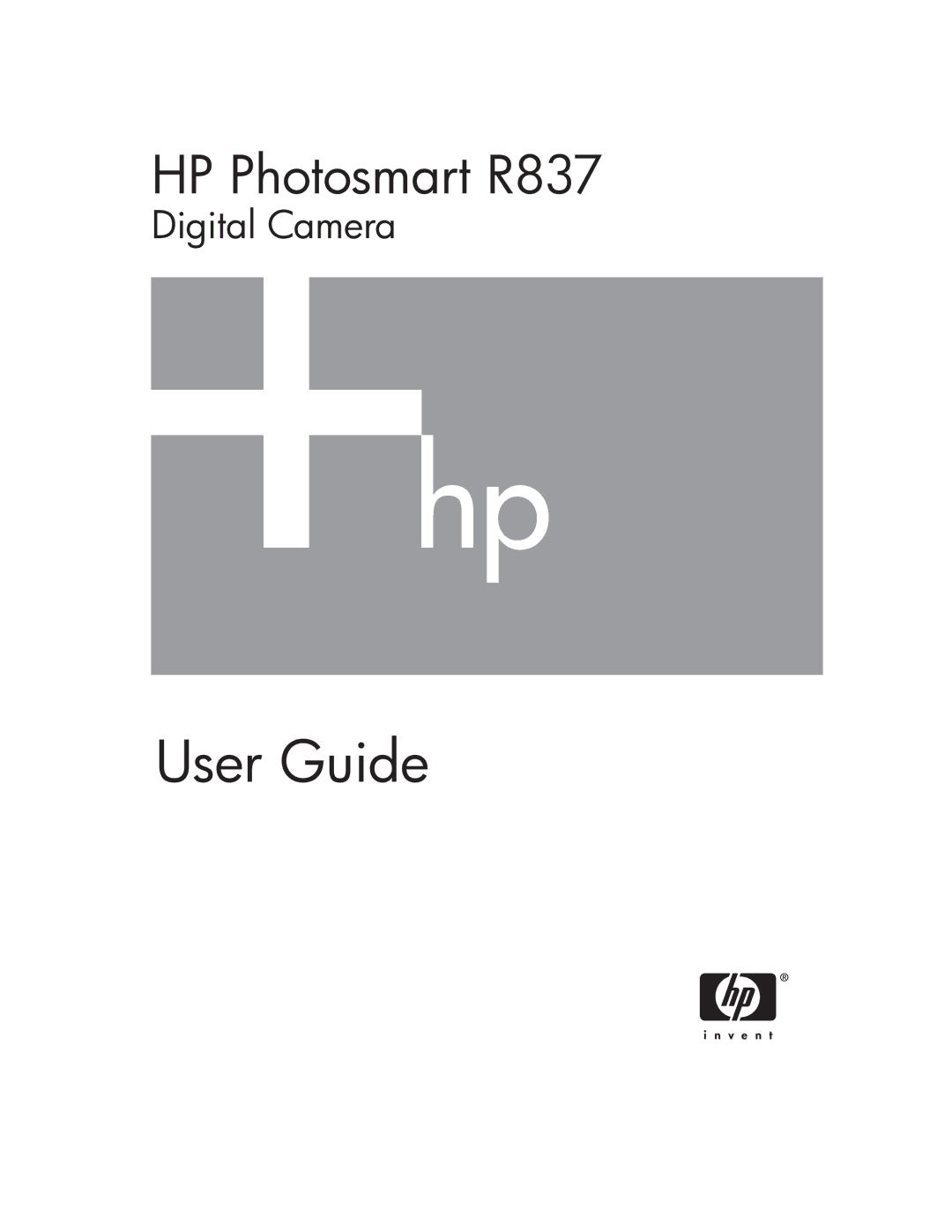 HP R837 manual User Guide 