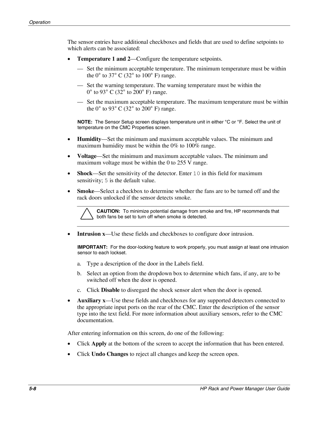 HP Rack and Power Manager Software, Power Proter Software manual Operation 