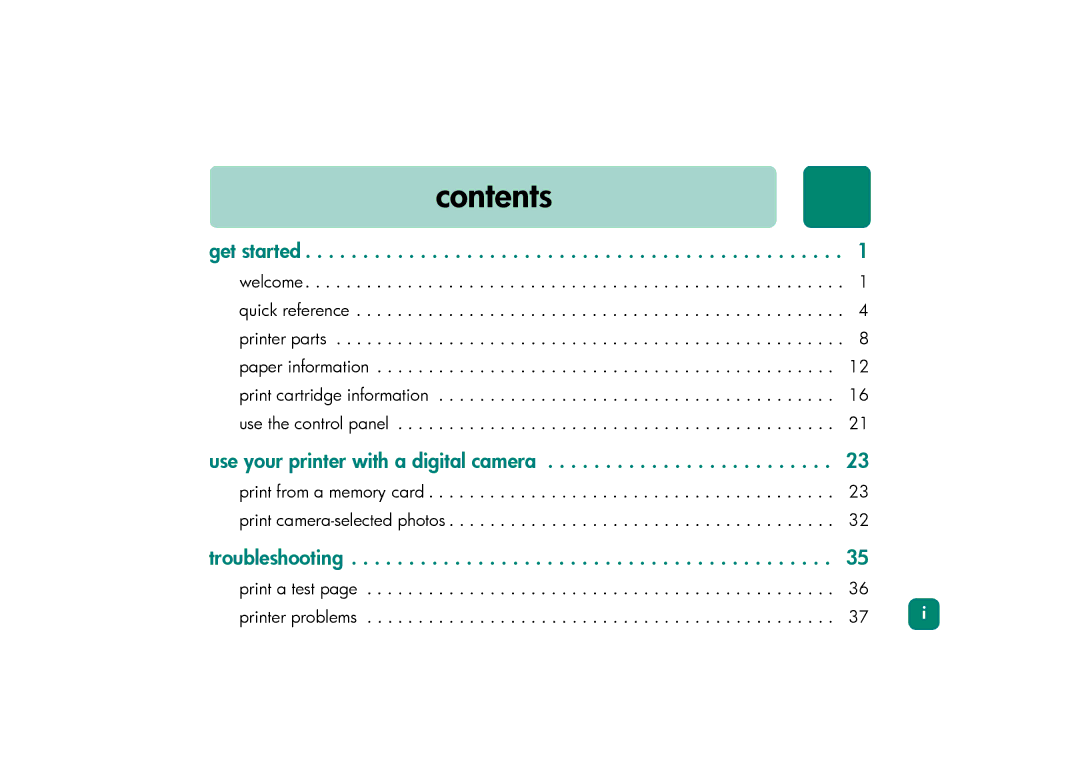 HP Radio Port 230 manual Contents 