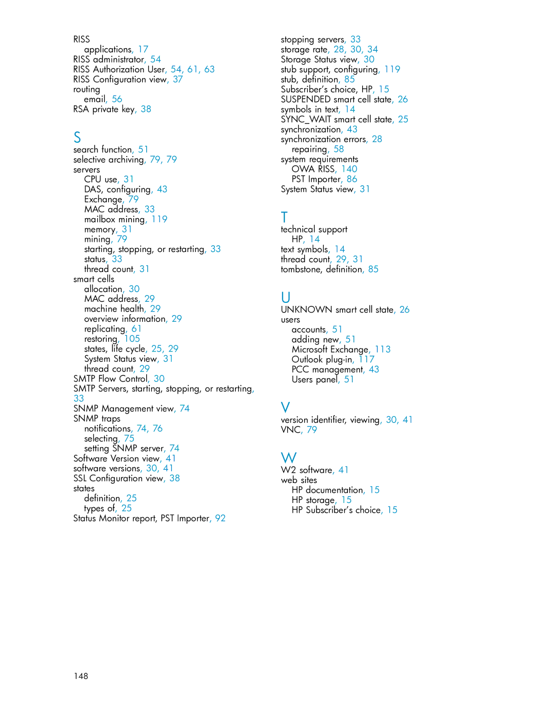 HP RISS Components manual Repairing, 58 system requirements 