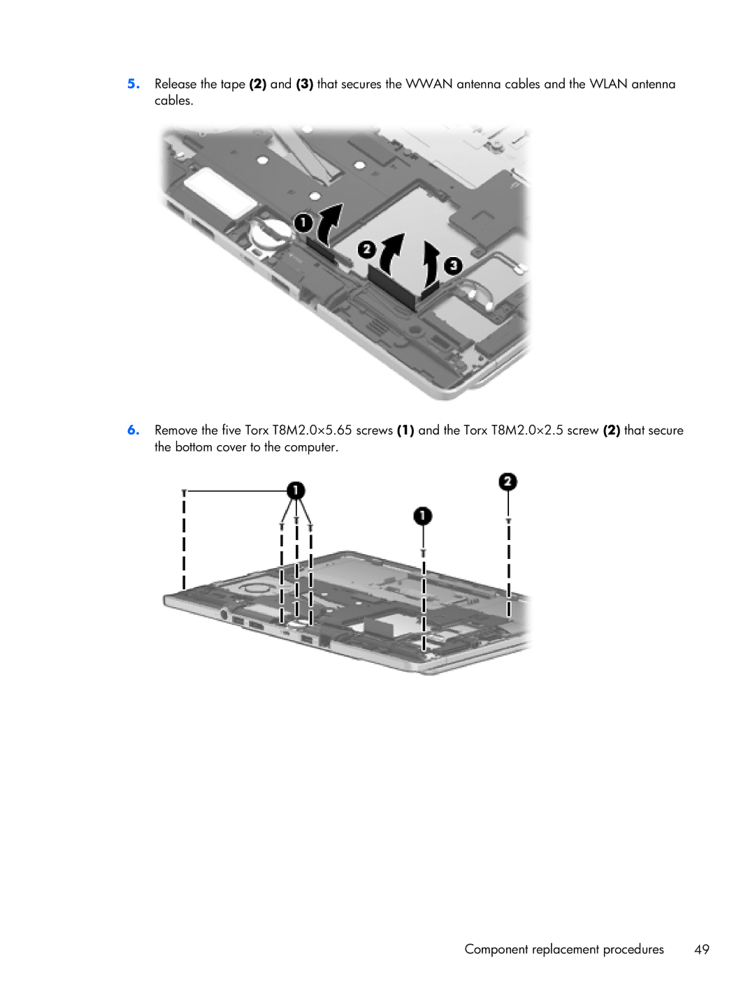 HP Rlve D3K52UT 11.6 D3K52UT#ABA, Rlve D8D82UT D8D82UT#ABA manual 