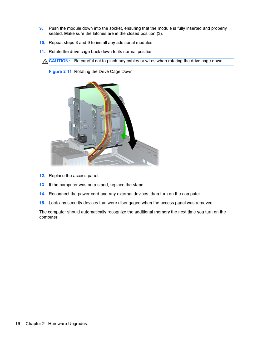 HP RP5 5810 manual 