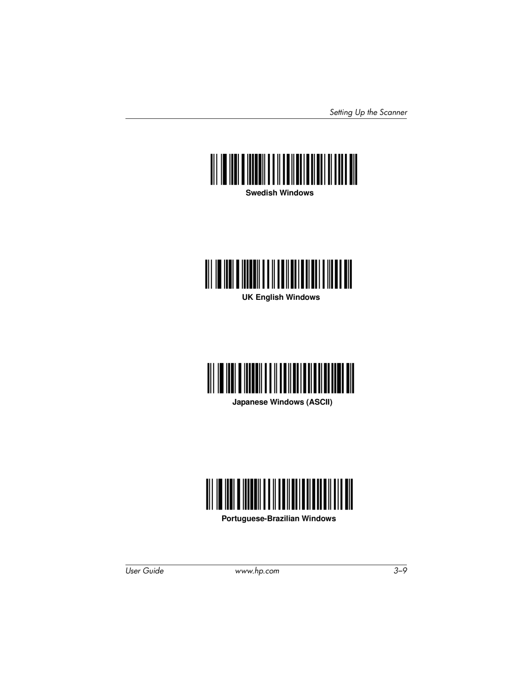 HP rp5000 Base Model Point of Sale, rp5000 Point of Sale manual Setting Up the Scanner 