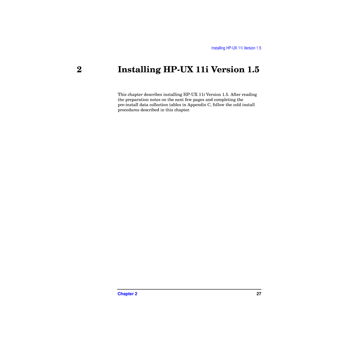 HP RX4610 manual Installing HP-UX 11i Version 