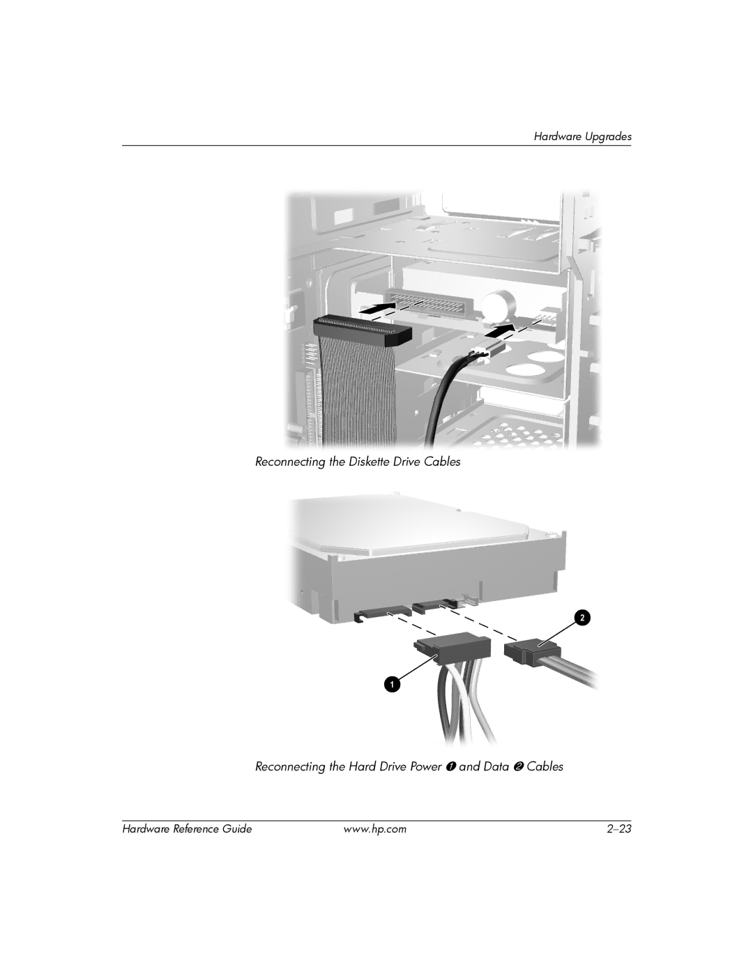 HP s dx5150 manual Hardware Upgrades 