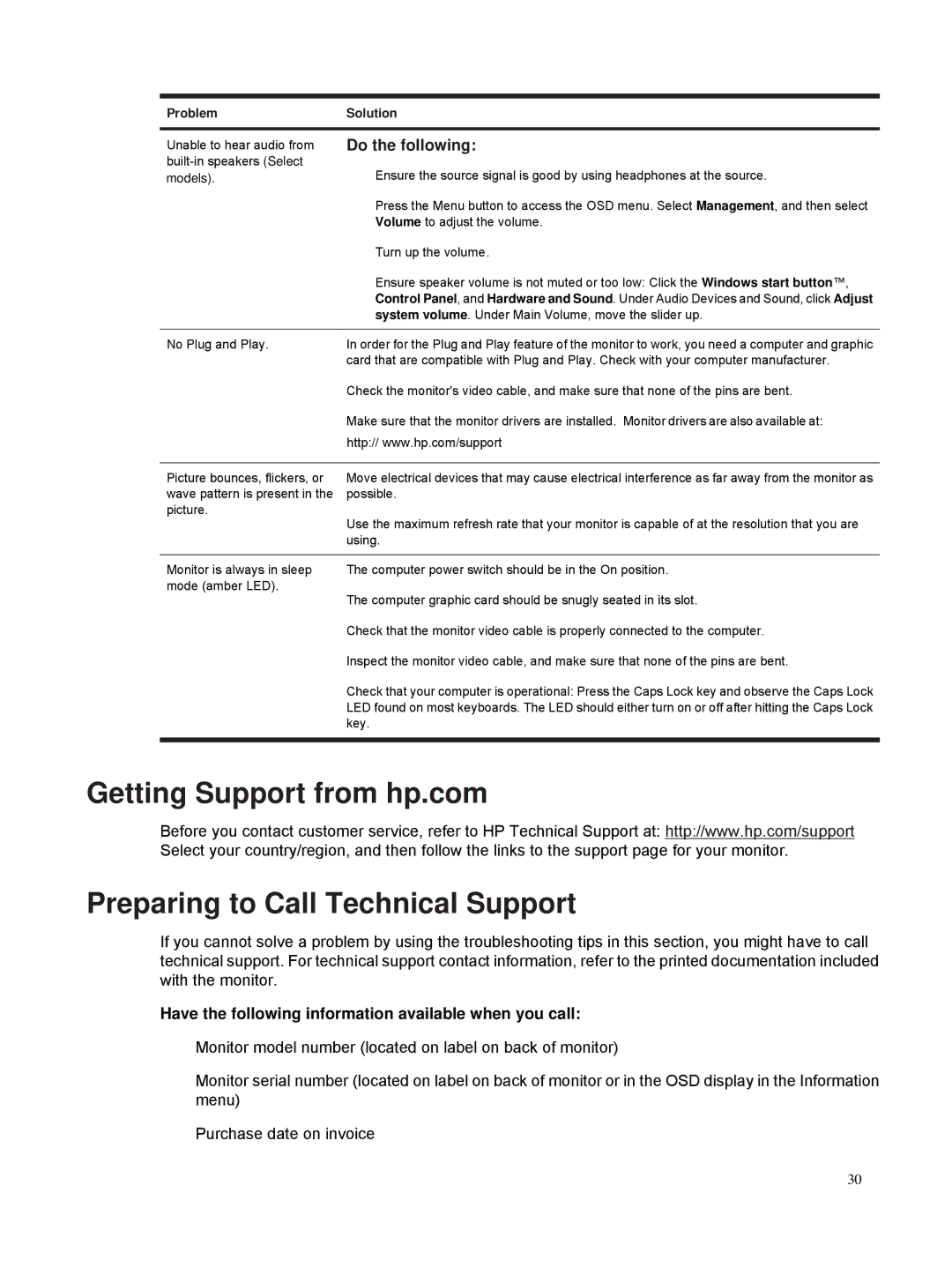 HP S2331/S2331A, S2031/S2031A, S2231/S2231A manual Do the following 