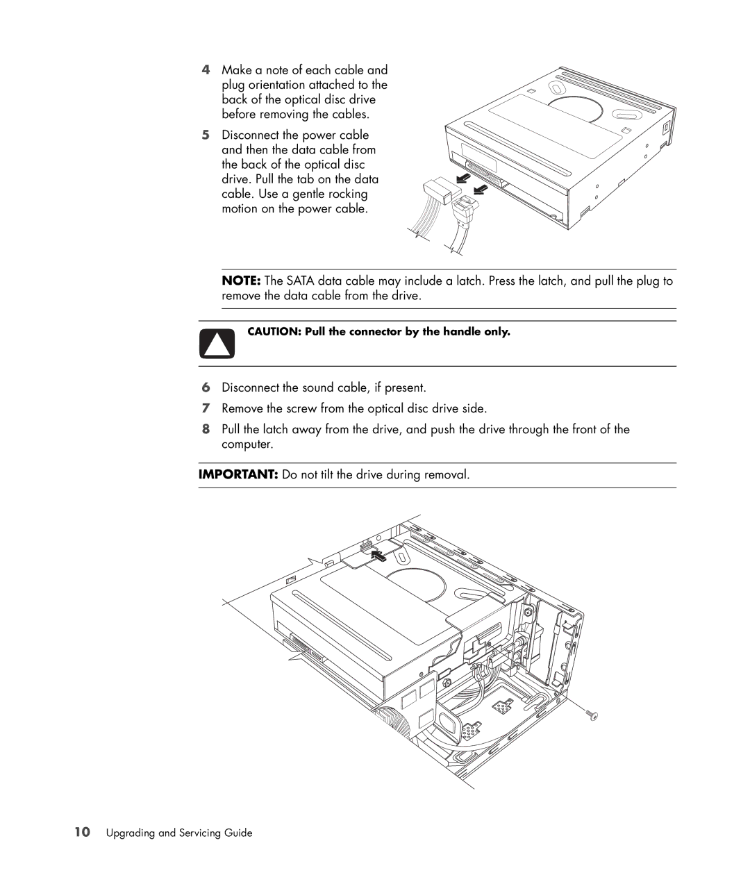 HP S3905F manual Upgrading and Servicing Guide 