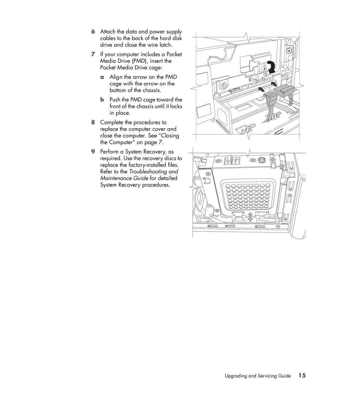 HP S3905F manual Upgrading and Servicing Guide 