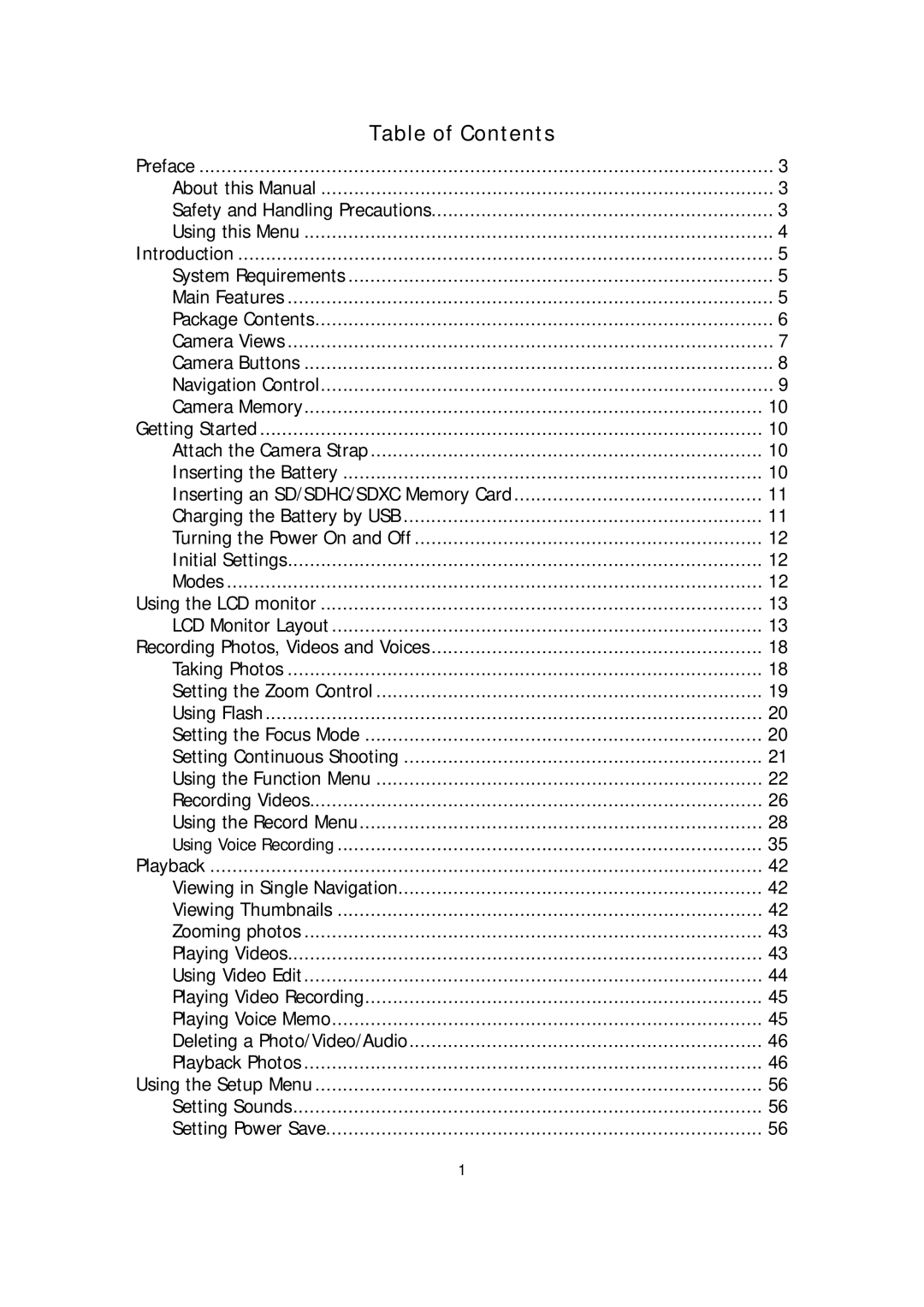 HP s510 manual Table of Contents 