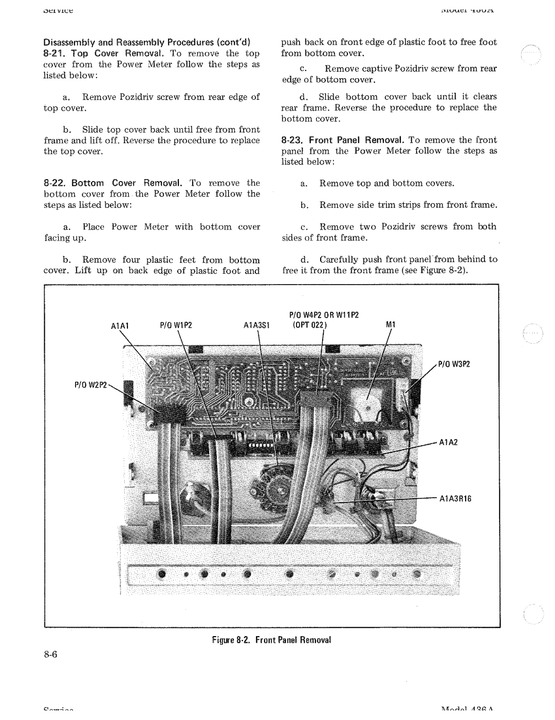 HP Saw 436A manual 