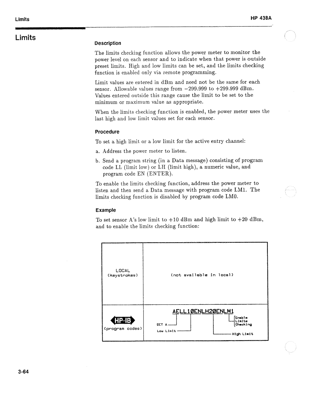 HP Saw 438A manual 