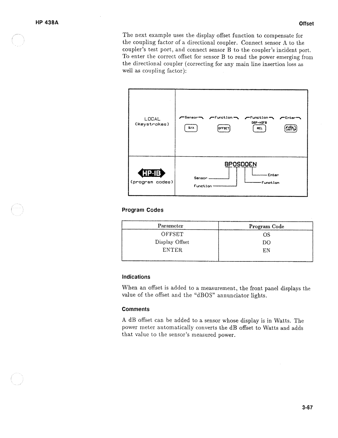 HP Saw 438A manual 