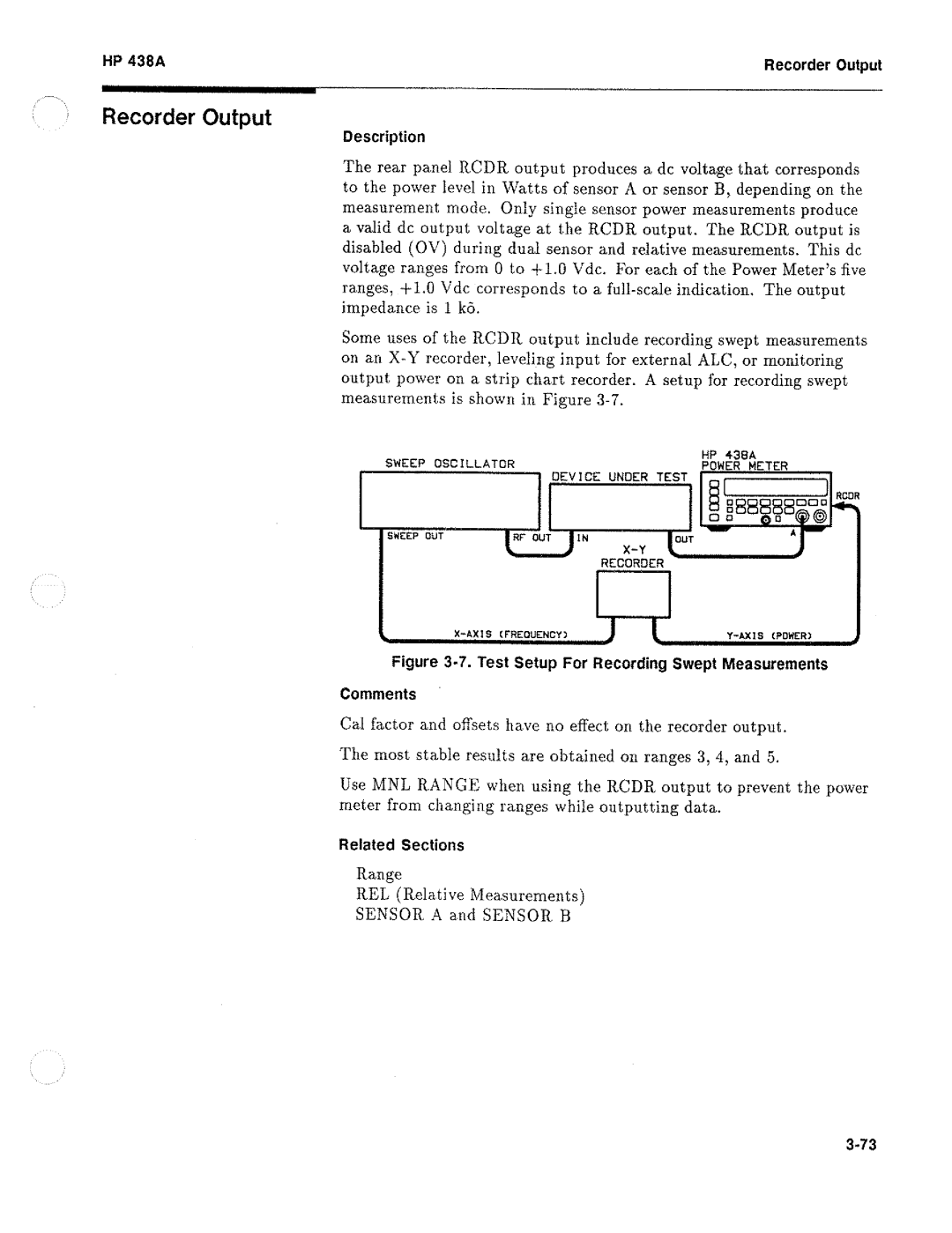 HP Saw 438A manual 