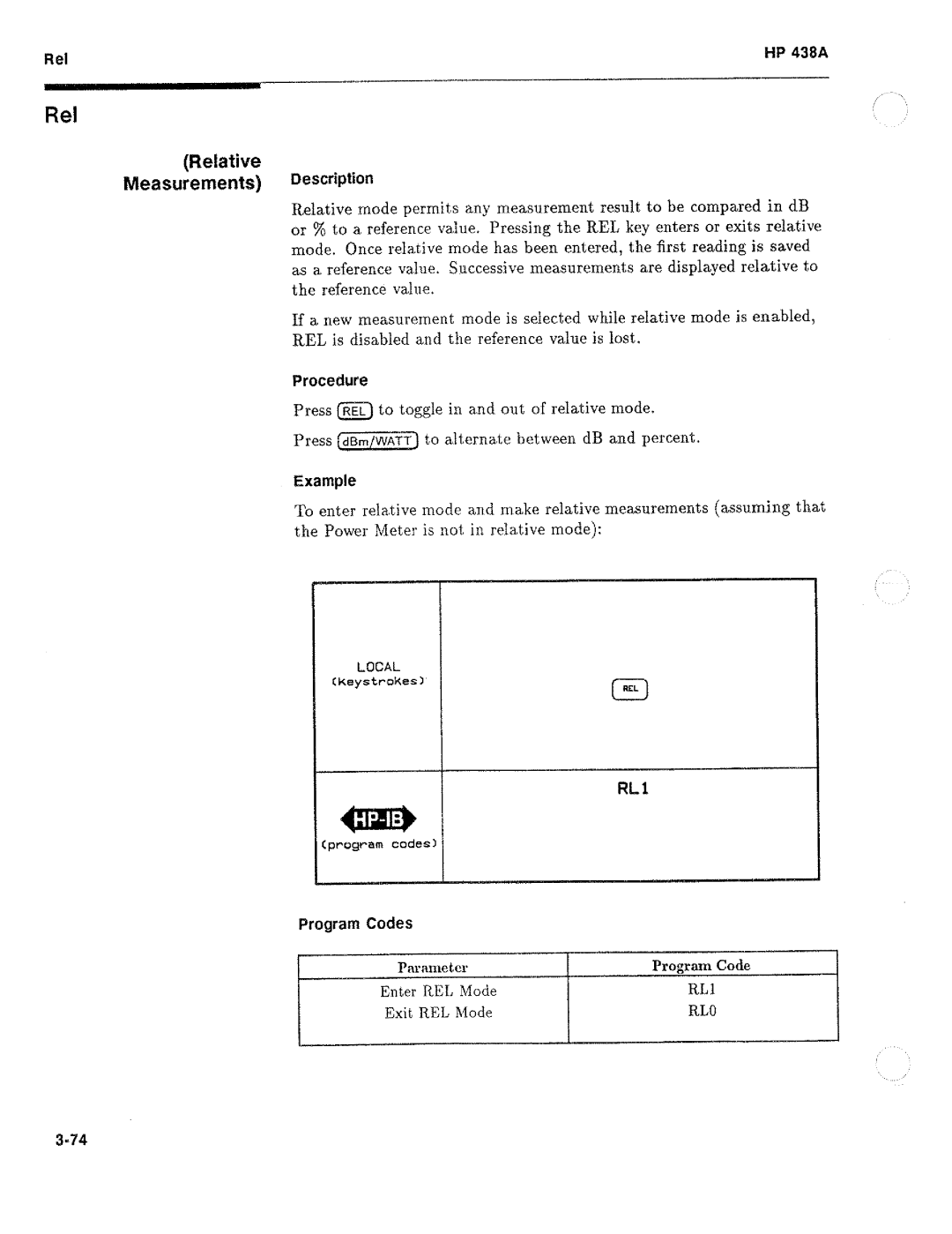 HP Saw 438A manual 