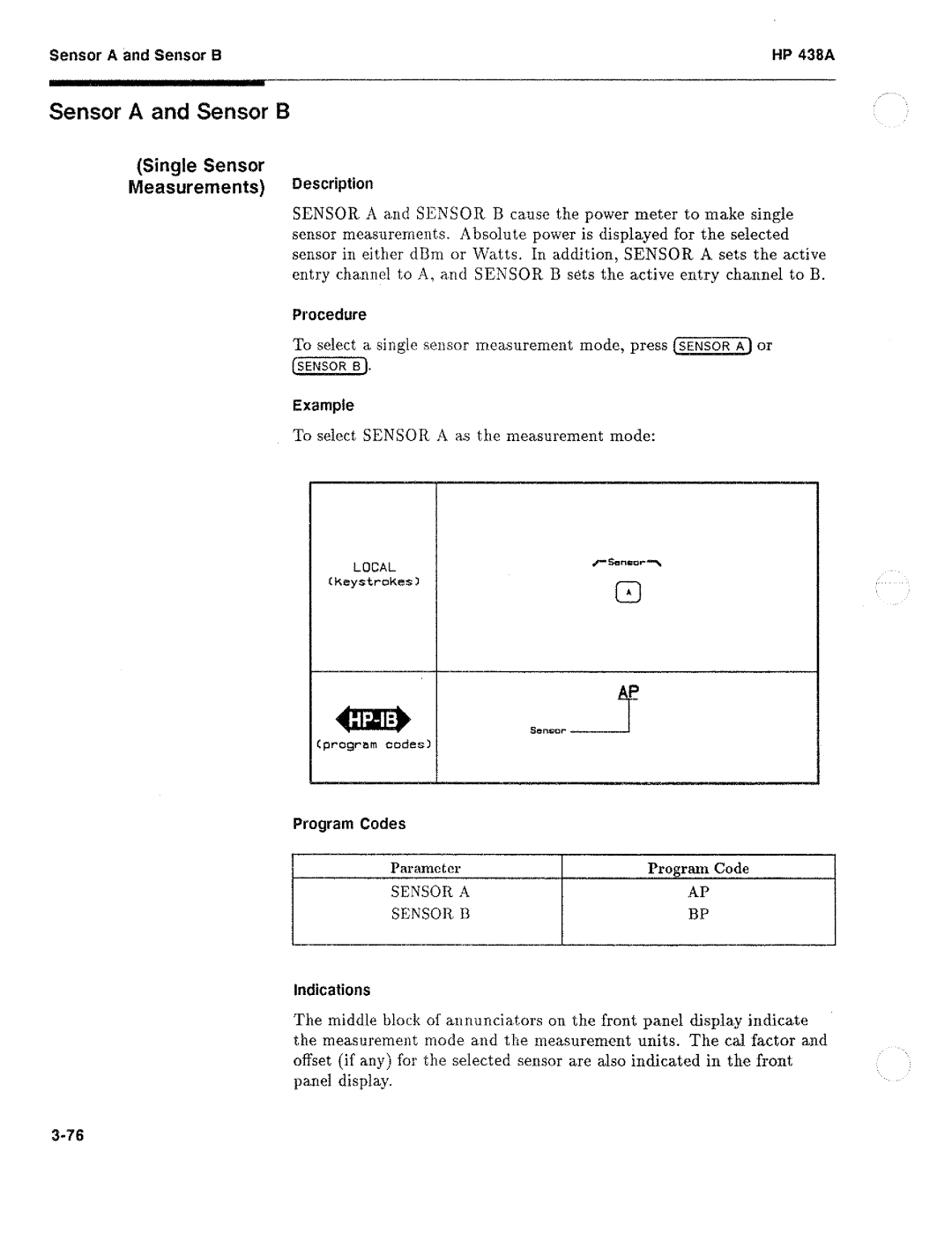 HP Saw 438A manual 