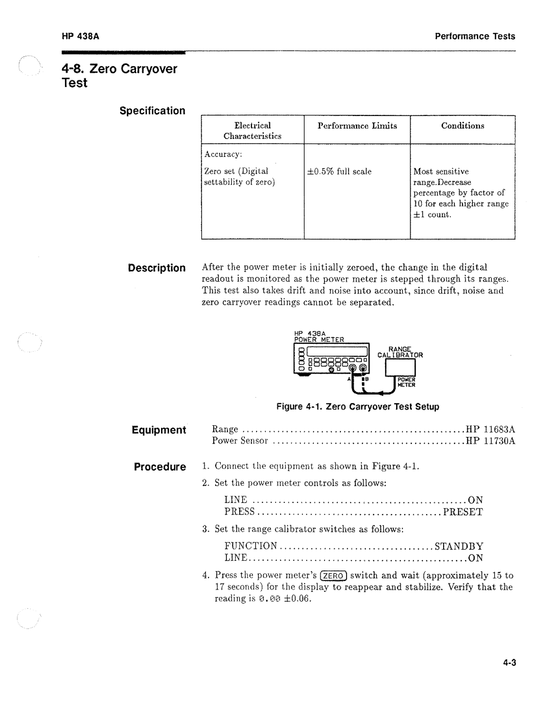 HP Saw 438A manual 