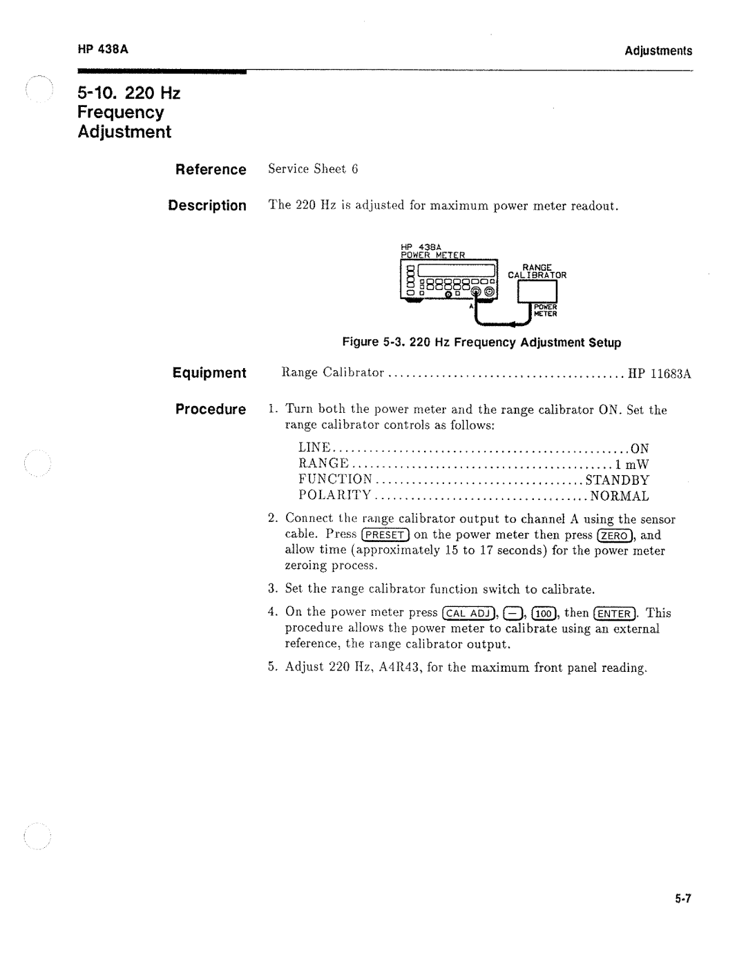 HP Saw 438A manual 