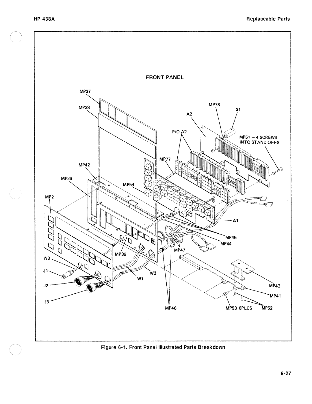 HP Saw 438A manual 