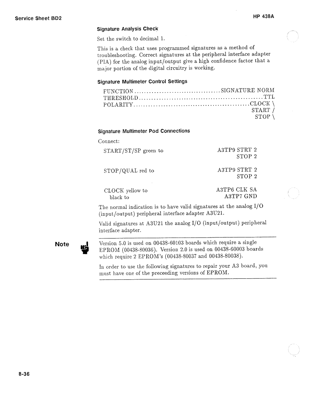 HP Saw 438A manual 