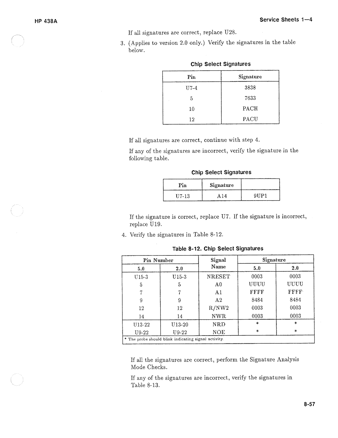 HP Saw 438A manual 