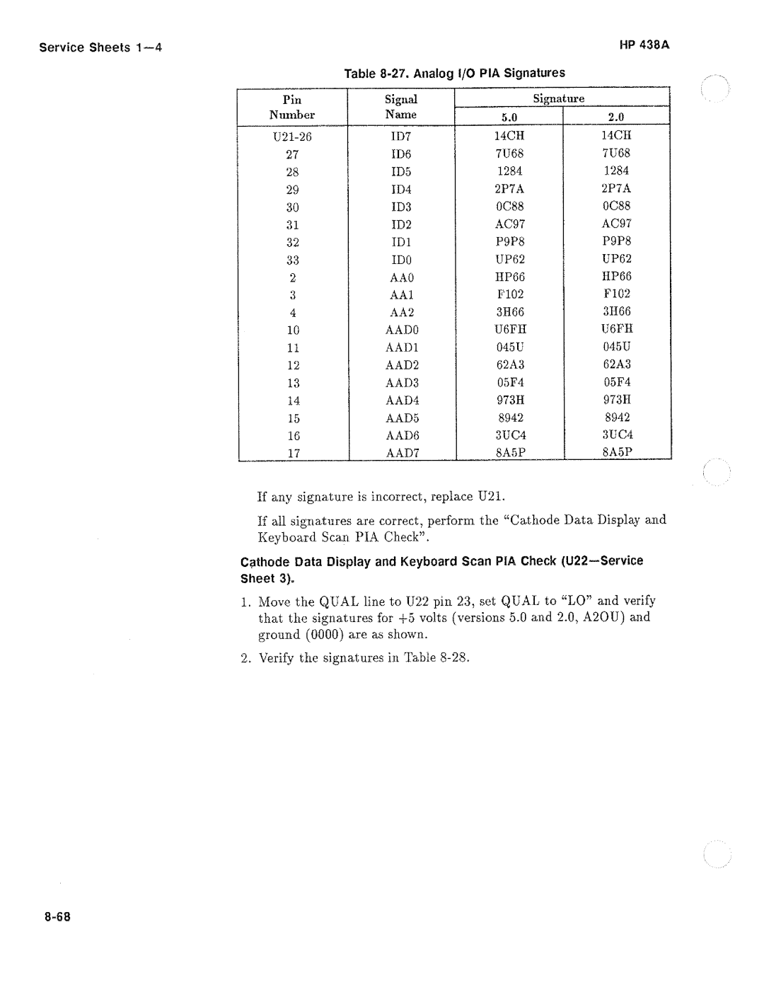 HP Saw 438A manual 