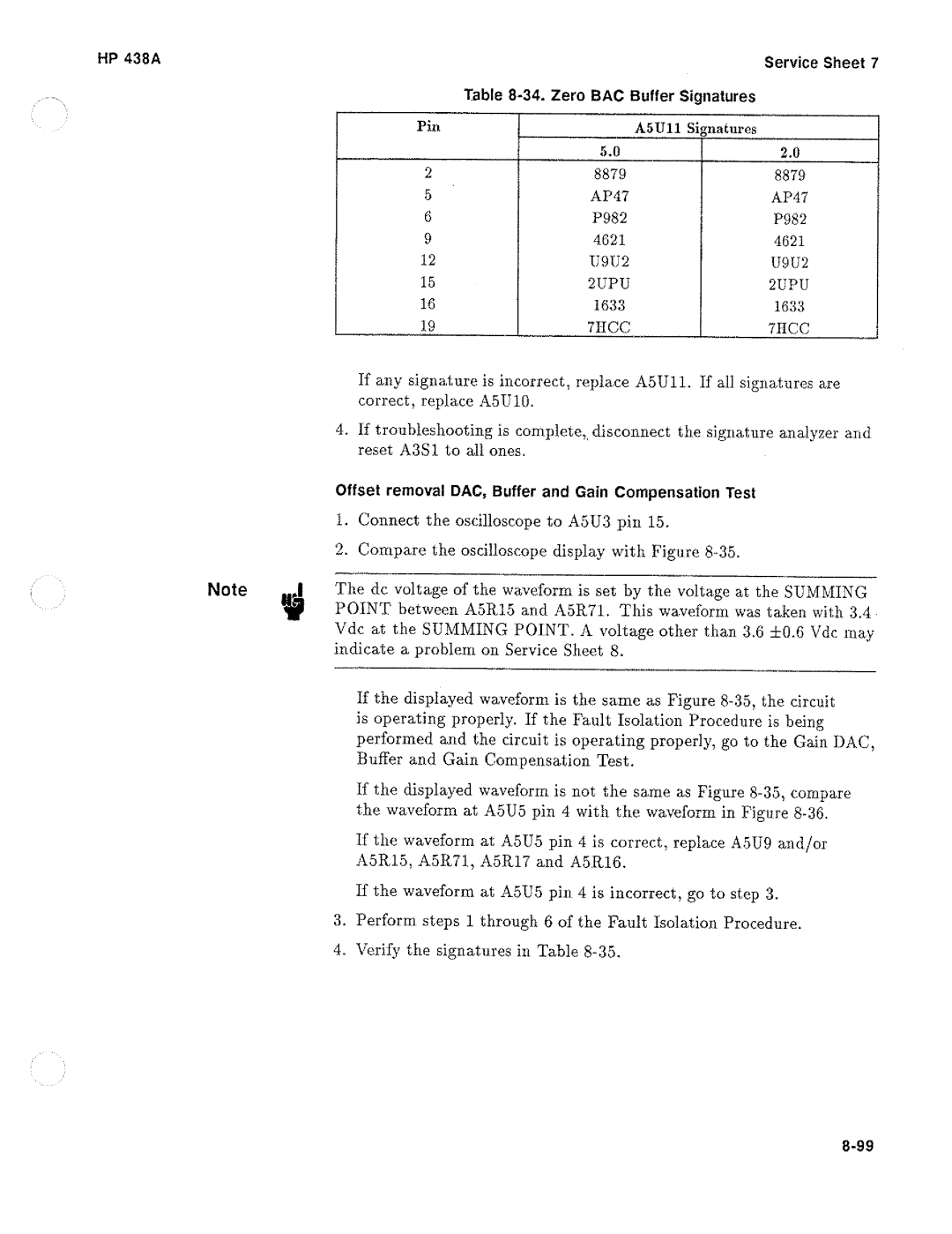 HP Saw 438A manual 