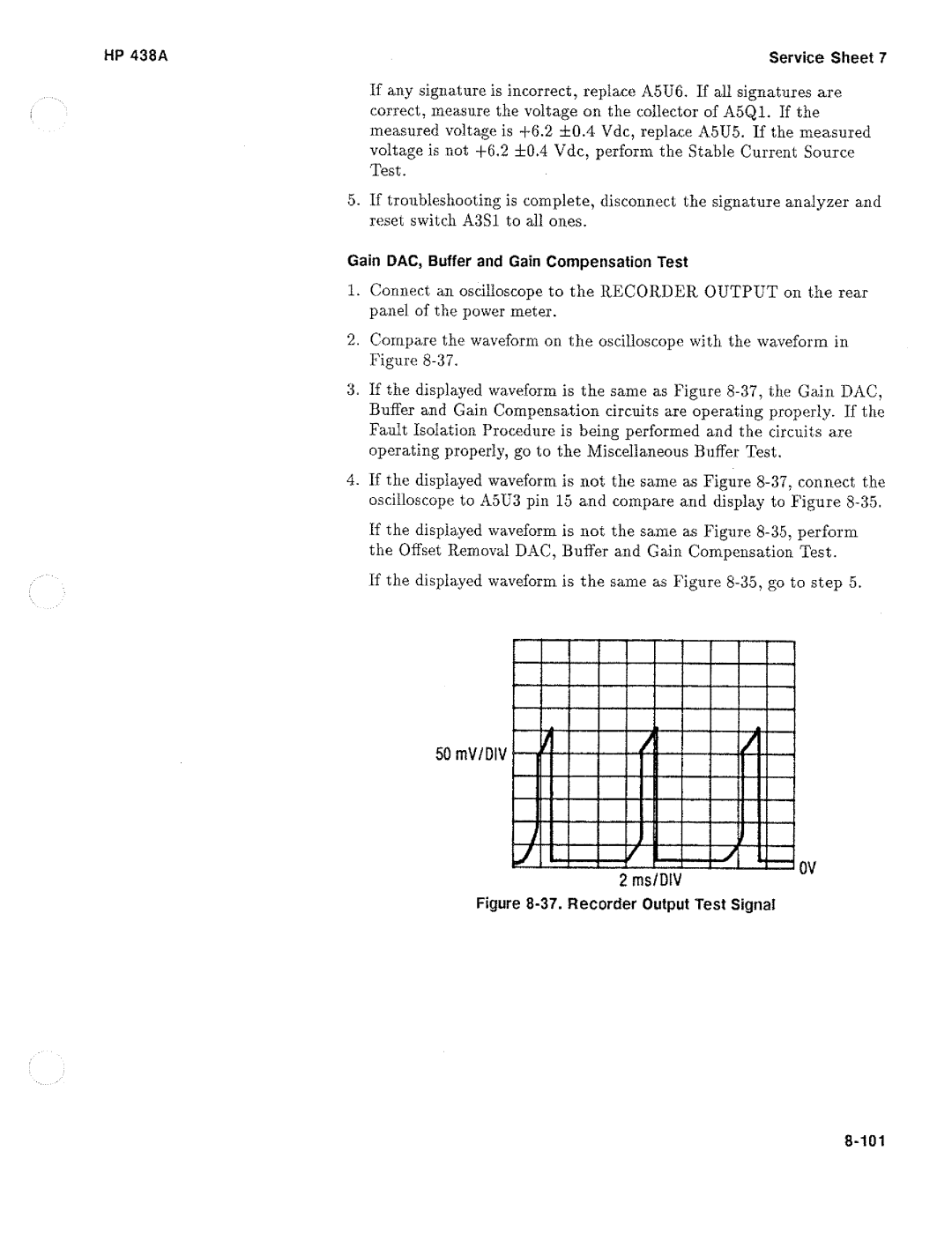 HP Saw 438A manual 