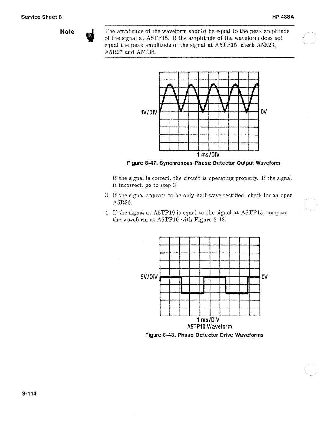 HP Saw 438A manual 