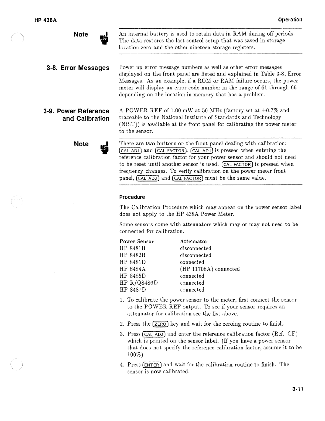 HP Saw 438A manual 