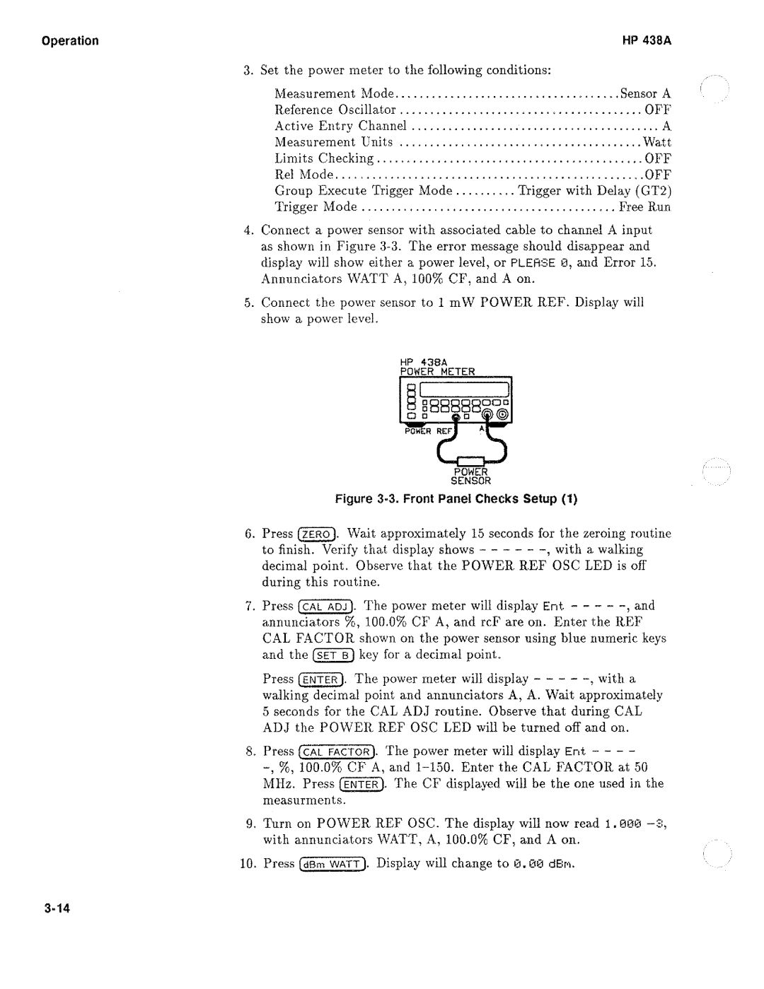 HP Saw 438A manual 