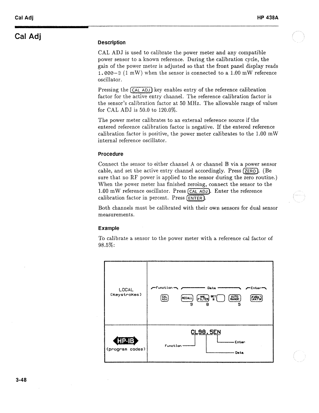 HP Saw 438A manual 