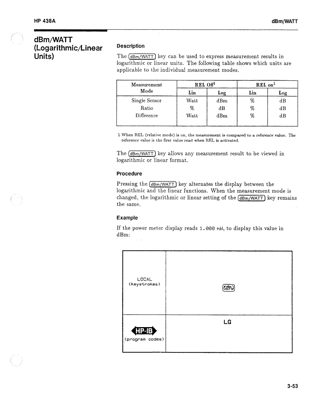 HP Saw 438A manual 